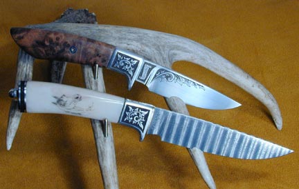 Brian Lyttle Custom Knifemaker: Hunting Knives (Click on picture to get ENLARGED view)