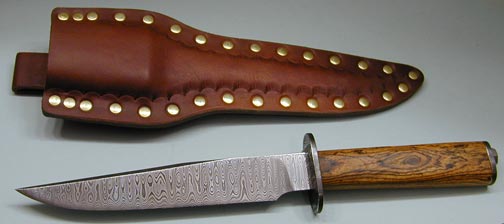 Brian Lyttle Custom Knifemaker: Damascus Knives - Bowie