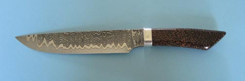 Brian Lyttle Custom Knifemaker: San-Mai Damascus Steel Knives