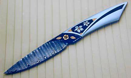 Brian Lyttle Custom Knifemaker: Damascus Knives - Dress Knives