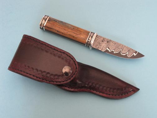 Brian Lyttle Custom Knifemaker: San-Mai Damascus Steel Knives