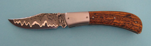 Brian Lyttle Custom Knifemaker: San-Mai Damascus Steel Knives