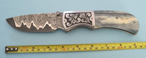 Brian Lyttle Custom Knifemaker: San-Mai Damascus Steel Knives