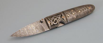 Brian Lyttle Custom Knifemaker: Damascus Knives - Folding Knives