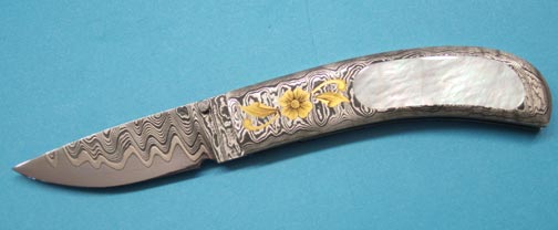 Brian Lyttle Custom Knifemaker: San-Mai Damascus Steel Knives