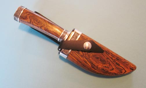 Brian Lyttle Custom Knifemaker: San-Mai Damascus Steel Knives