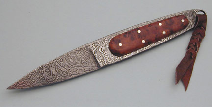 Brian Lyttle Custom Knifemaker: Damascus Knives - Sgian Dubhs (Click on photo for enlarged view)