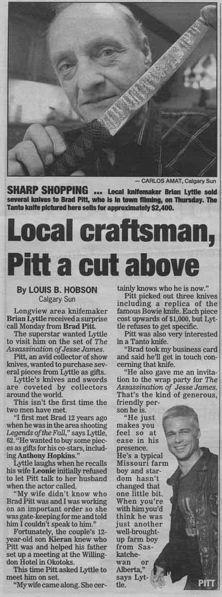 December, 2005, Calgary Sun report by Carlos Amat