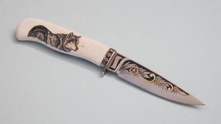 Brian Lyttle Custom Knifemaker: Hunting Knives (Click on photo to view other side)